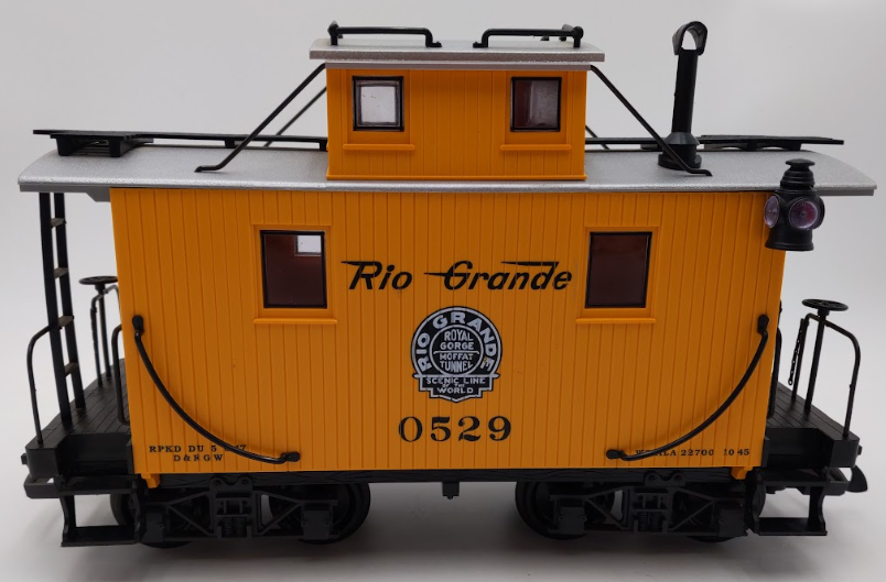 LGB 45650 G Scale Rio Grande Caboose #0529 EX