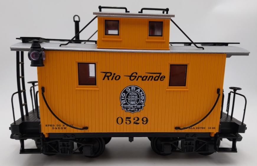 LGB 45650 G Scale Rio Grande Caboose #0529 EX
