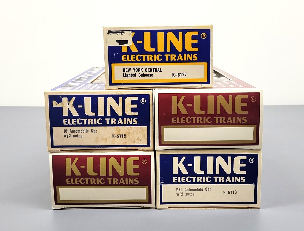 K-Line O Gauge Assorted Freight Cars [5] EX