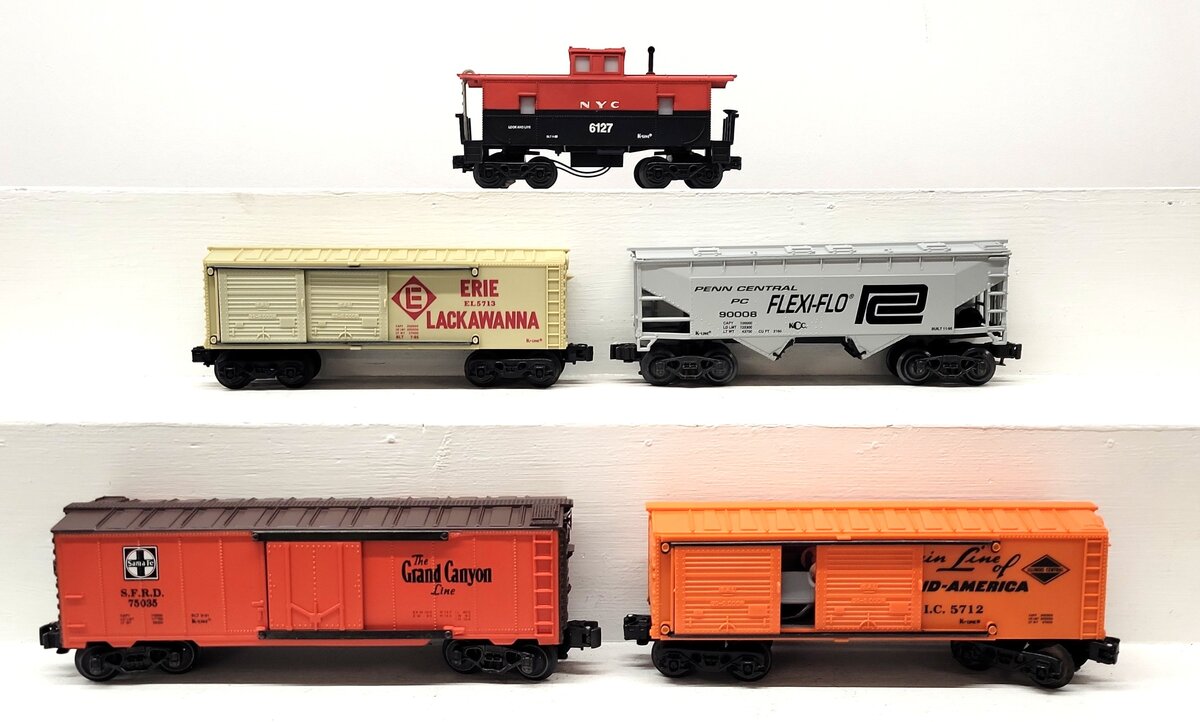 K-Line O Gauge Assorted Freight Cars [5] EX
