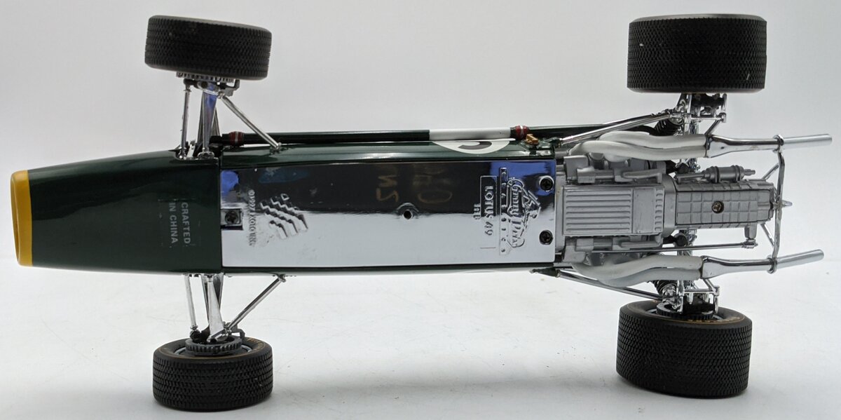 Exoto 97001 1:18 Scale Diecast Lotus Type 49 Jim Clark 1967 Dutch Grand Prix VG