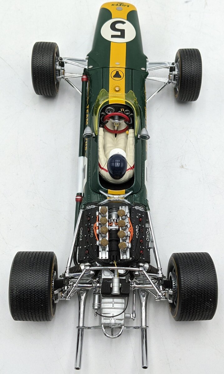 Exoto 97001 1:18 Scale Diecast Lotus Type 49 Jim Clark 1967 Dutch Grand Prix VG