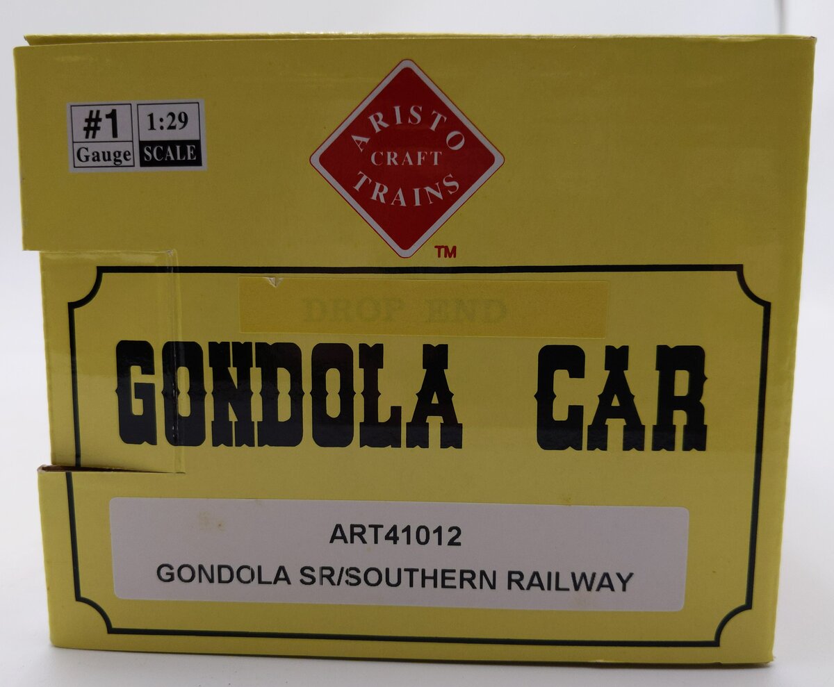 Aristo-Craft ART-41012 G Scale Southern Railway Gondola #315767 NIB