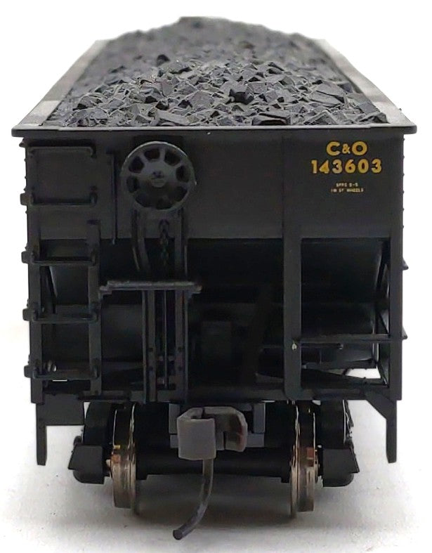 Atlas 1191 HO Scale Chessie/C&O AAR 70T 9 Panel Hopper #143603 LN/Box
