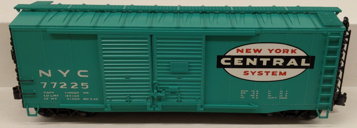 Aristo-Craft 45105 NYC 40' Double Door Boxcar #77225 EX/Box