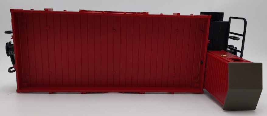LGB 41124 G Scale 30th Anniversary Flatcar with Gold Train Set VG
