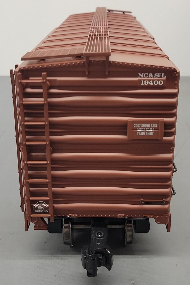 Aristo-Craft 46082S G Scale NC&STL "Dixieland" 2007 Boxcar #19400 (Metal Wheels) EX/Box