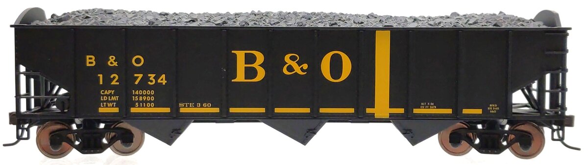 Atlas 1381 HO Scale B&O 70T 9 Panel Hopper #12734 LN/Box