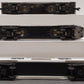 Lionel O Vintage Lionel Lines Aluminum Passenger Cars: 2534, 2531, 2530 [3] VG