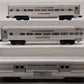 Lionel O Vintage Lionel Lines Aluminum Passenger Cars: 2534, 2531, 2530 [3] VG