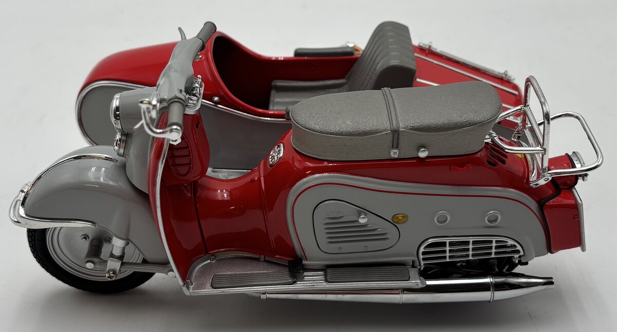 Schuco 1:10 Zundapp Bella R204 Motor Scooter w/Sidecar EX