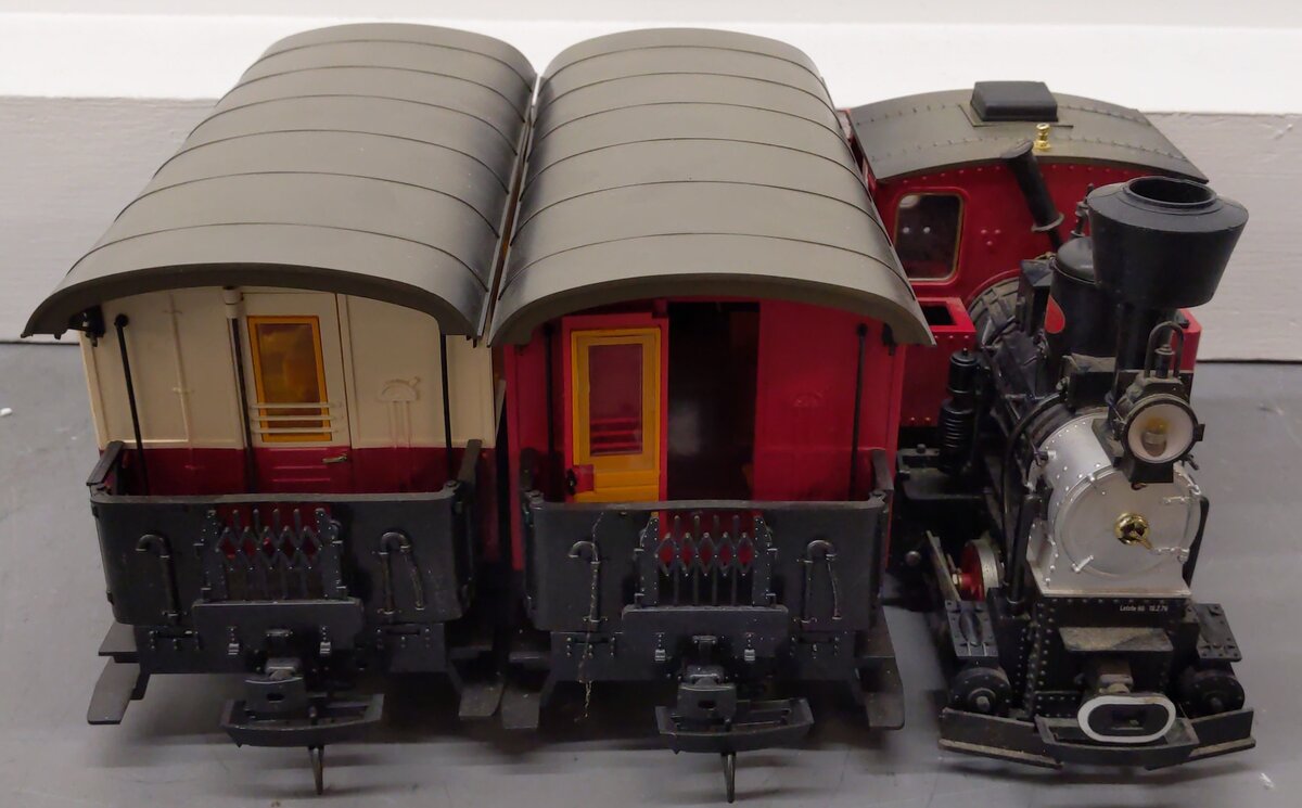 LGB 100 Jahre Lehmann G Gauge Steam Train Set VG/Box