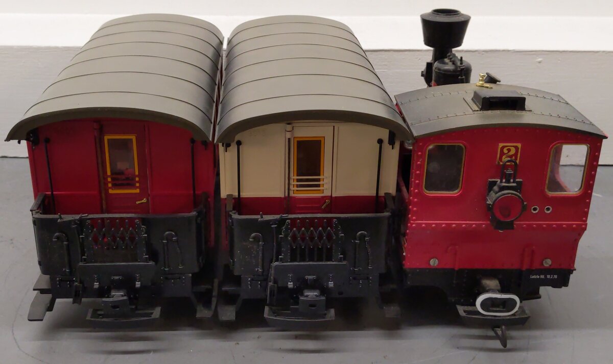 LGB 100 Jahre Lehmann G Gauge Steam Train Set VG/Box