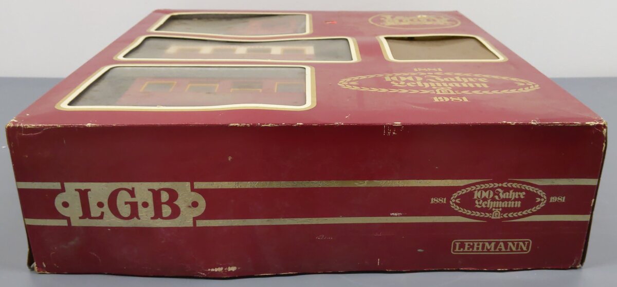 LGB 100 Jahre Lehmann G Gauge Steam Train Set VG/Box