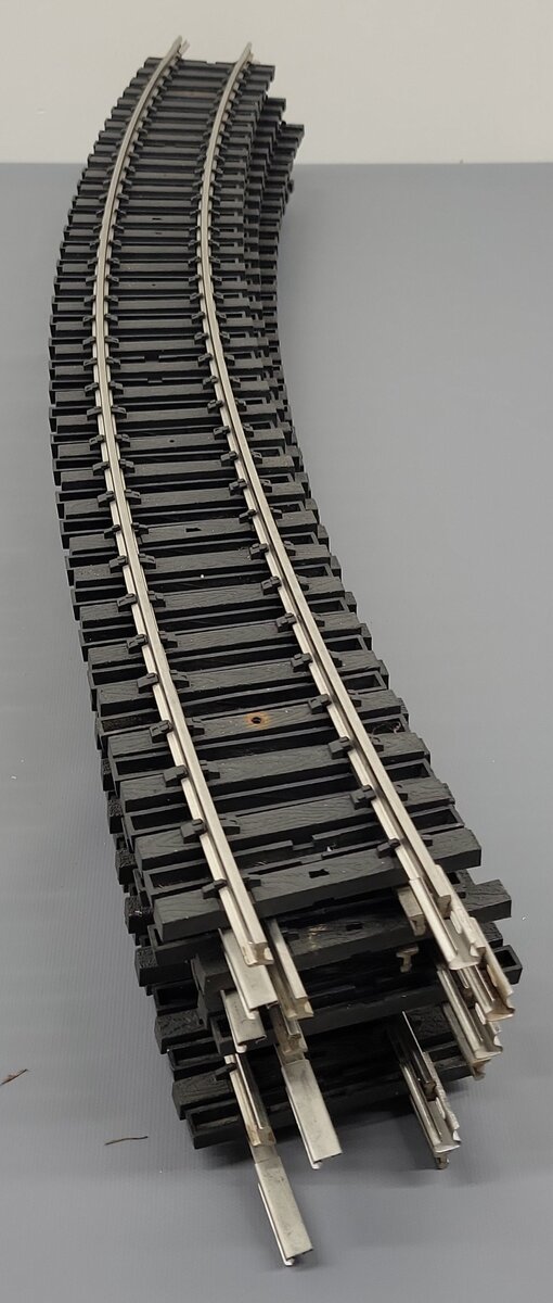 Aristo-Craft 20120 USA Stainless Steel 10' Diameter Curved Track [9] EX