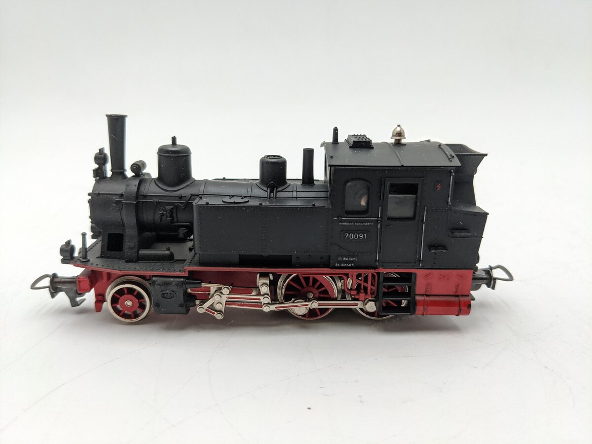 Fleischmann 1316 HO Scale 2-4-0 ENG Steam Locomotive #70091 EX