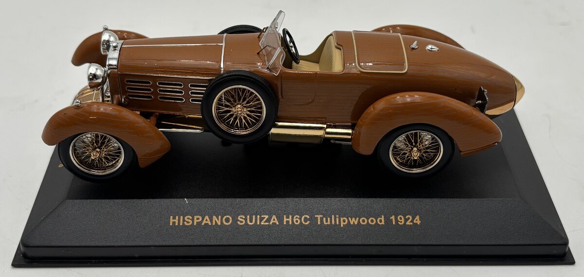 IXO Models MUS019 1:43 Hispano Suiza H6C Tulipwood 1924 LN