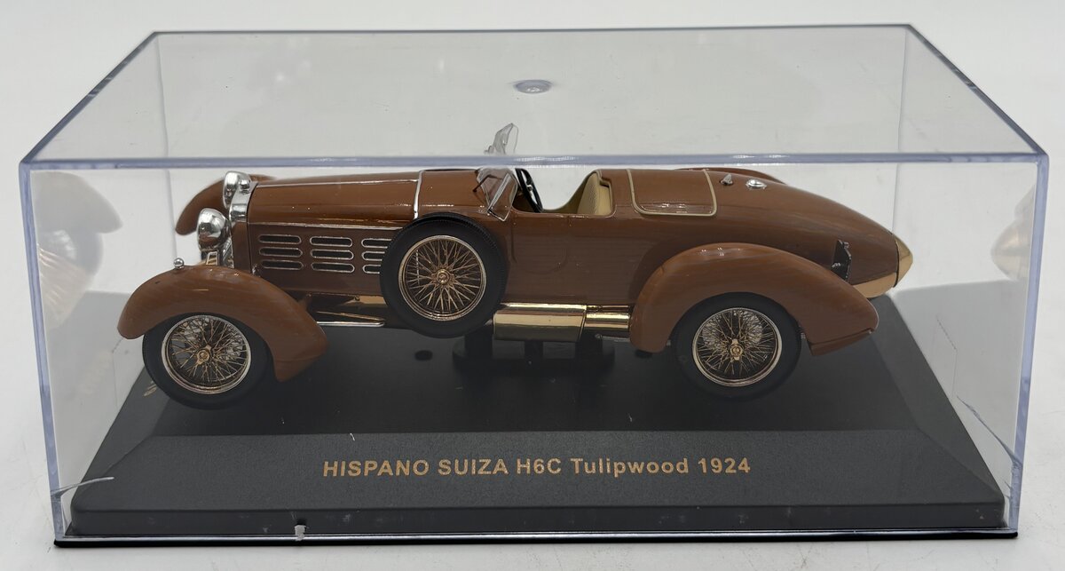 IXO Models MUS019 1:43 Hispano Suiza H6C Tulipwood 1924 LN