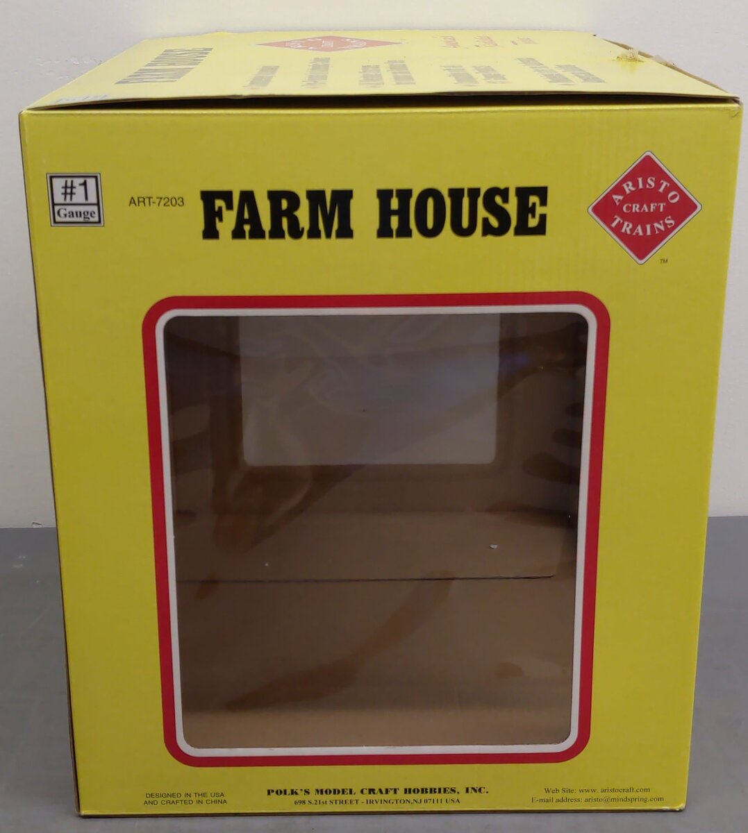Aristo-Craft ART-7203 G Tan Farm House VG/Box