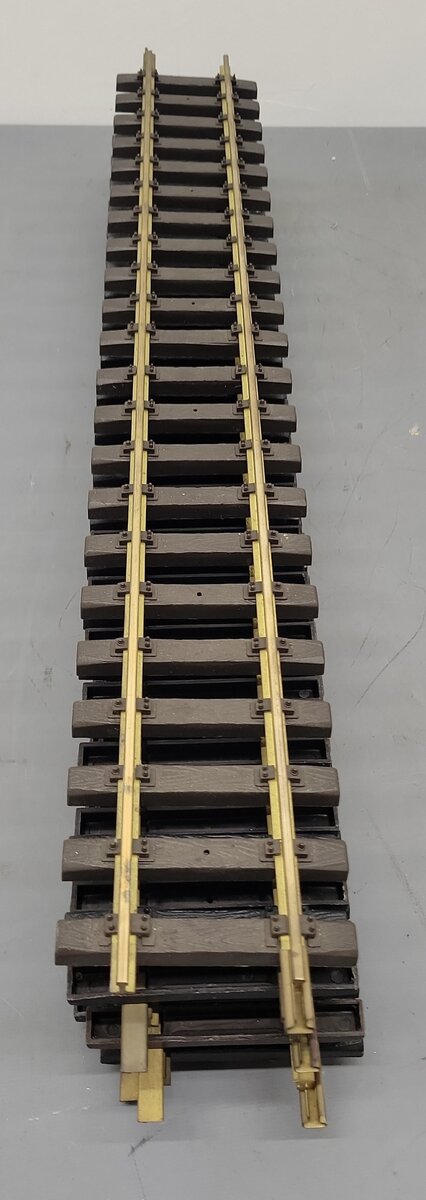 Aristo-Craft 11060 G Euro Brass 2' Straight Track Sections (7) VG