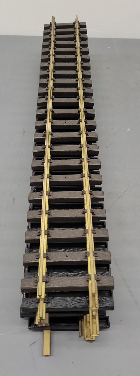 Aristo-Craft 11060 G Euro Brass 2' Straight Track Sections (7) VG