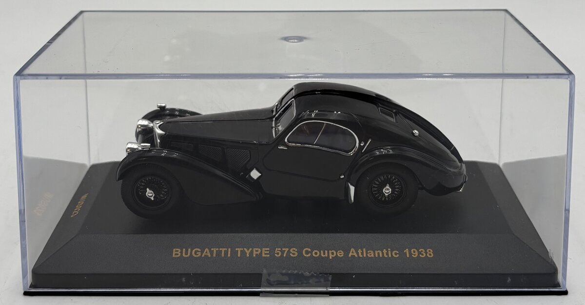 IXO Models MUS023 1:43 Bugatti Type 57S Coupe Atlantic 1938 LN