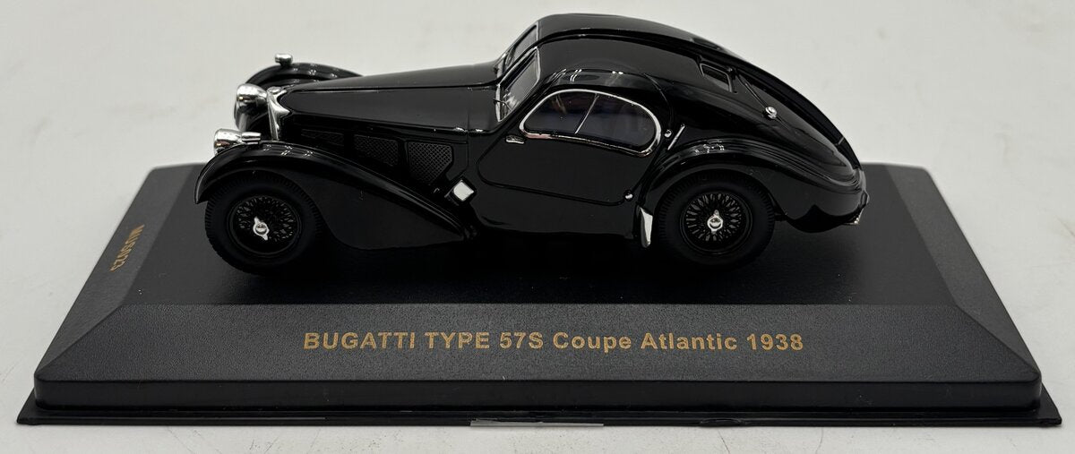 IXO Models MUS023 1:43 Bugatti Type 57S Coupe Atlantic 1938 LN