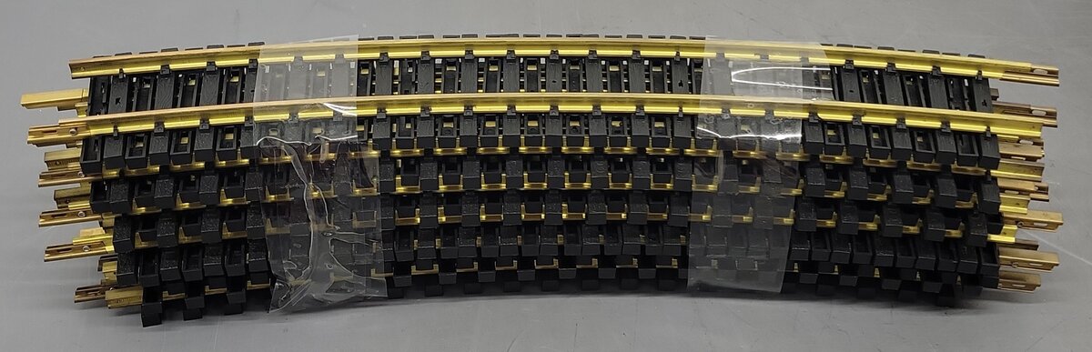 Aristo-Craft 30115 USA Brass 8' Diameter Curved Track [11] EX