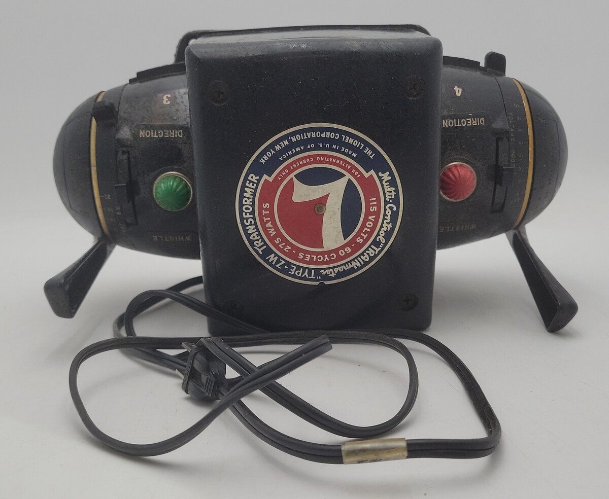 Lionel ZW Vintage O Gauge Trainmaster 275 Watt Transformer with Whistle