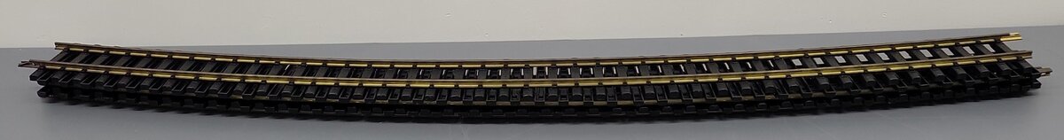 Aristo-Craft 11820 Euro Brass 20 Ft. Diameter Curved Track [4] EX