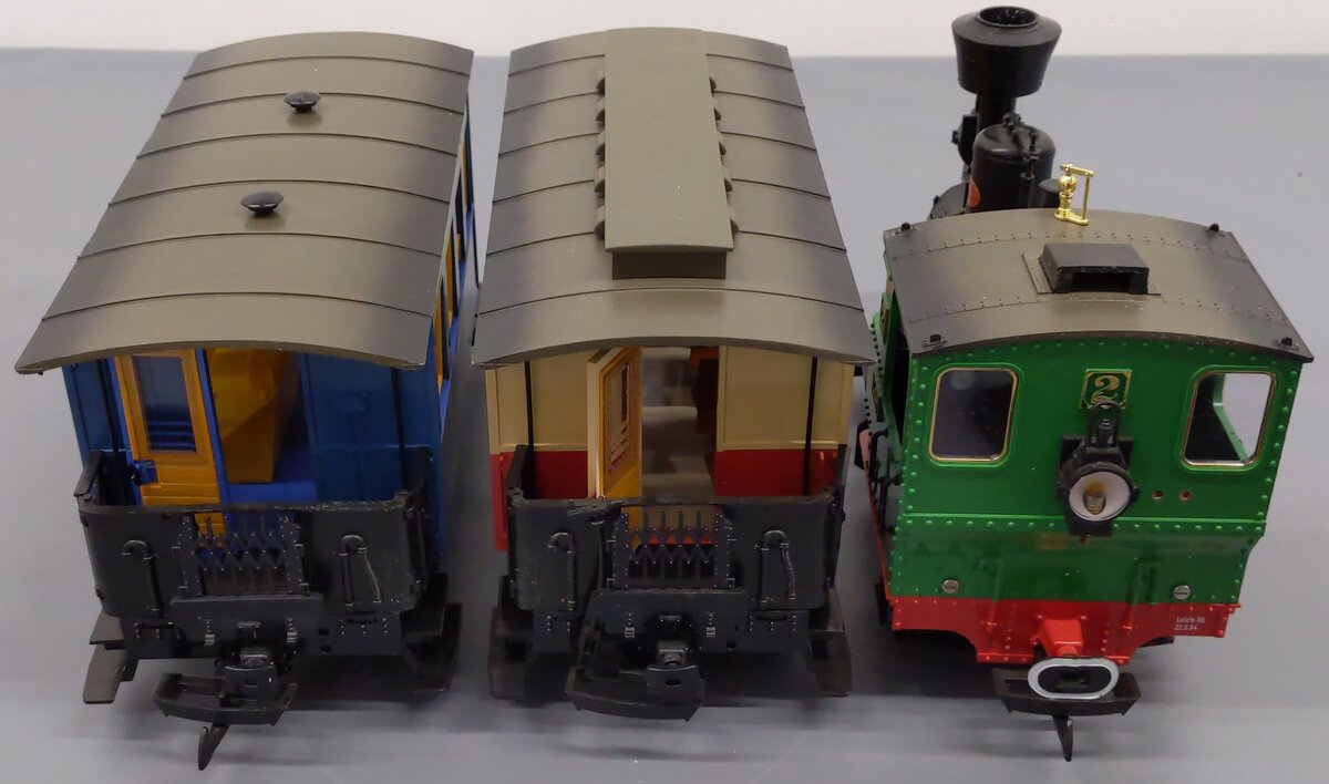 LGB 20301 G Scale Steam Passenger Train Set #2 EX/Box