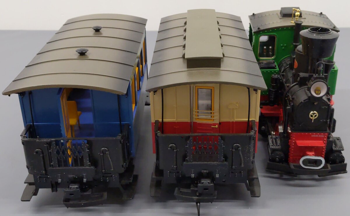 LGB 20301 G Scale Steam Passenger Train Set #2 EX/Box