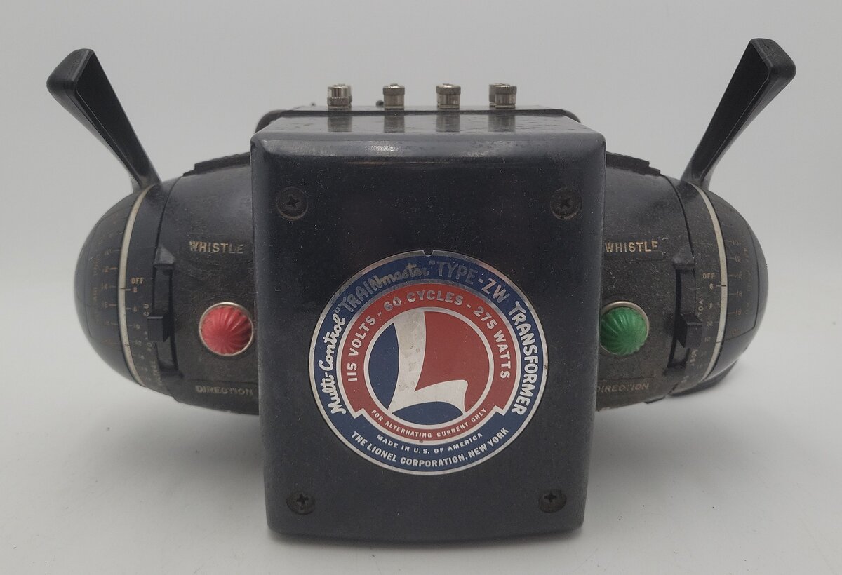 Lionel ZW Vintage O Gauge Trainmaster 275 Watt Transformer with Whistle