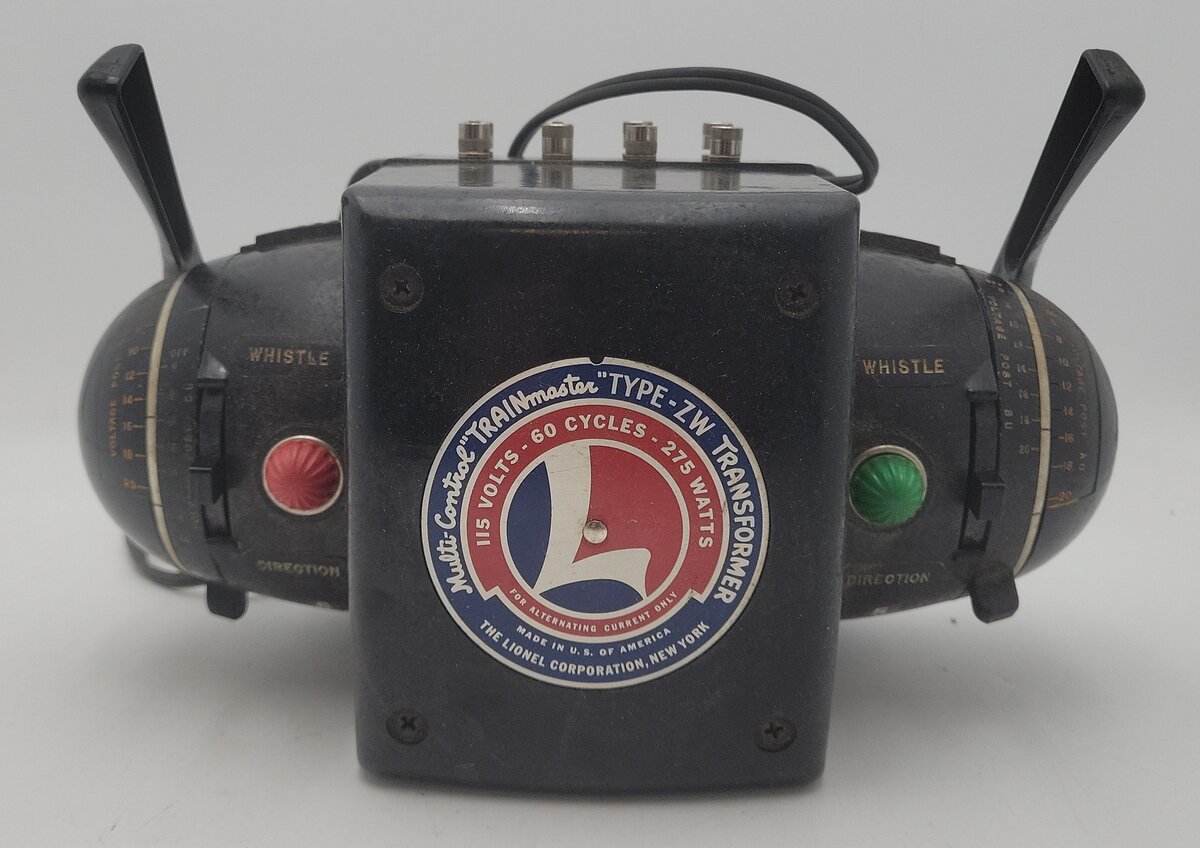 Lionel ZW Vintage O Gauge Trainmaster 275 Watt Transformer with Whistle