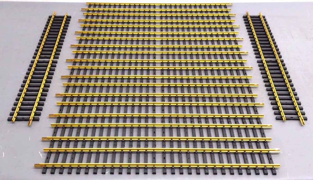 Aristo-Craft 30060 G Scale Brass 24 Inch USA Style Straight Track (12) EX
