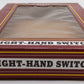 Bachmann 94352 G Right-Hand Manual Switch Turnout Steel Track EX/Box