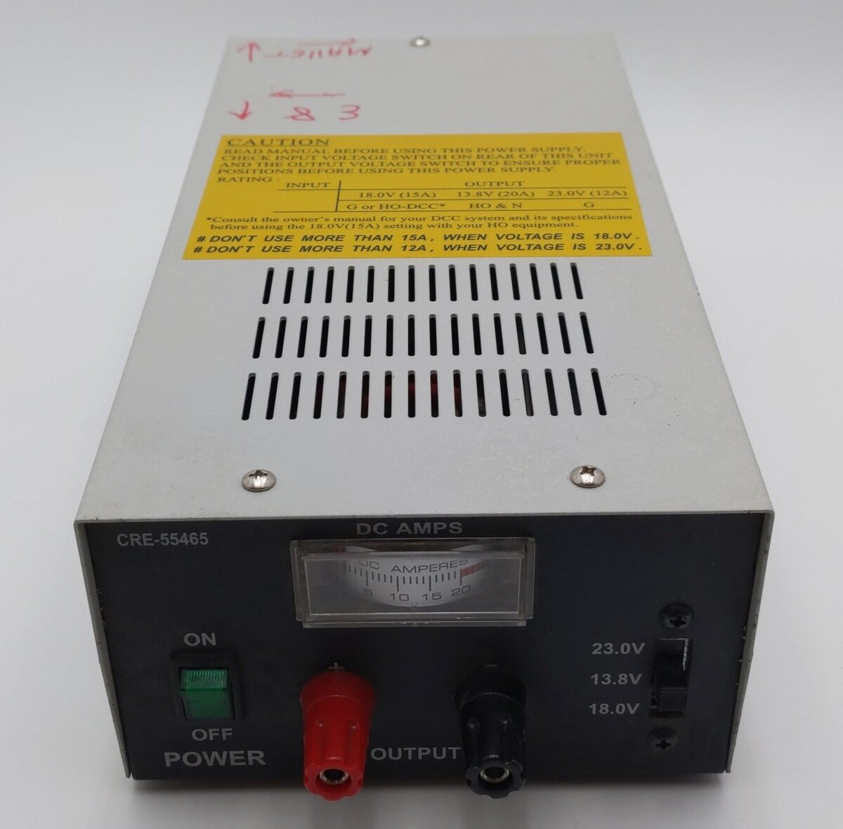 Aristo-Craft CRE55465 Crest Elite Dual Voltage Power Supply EX