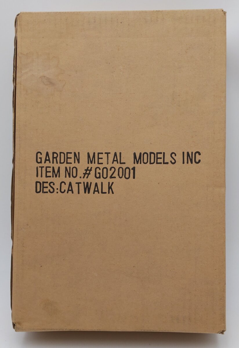 Garden Metal Models, Inc. G02001 G Scale Combination Bridge Ties/Catwalk MT/Box