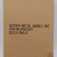 Garden Metal Models, Inc. G02001 G Scale Combination Bridge Ties/Catwalk MT/Box