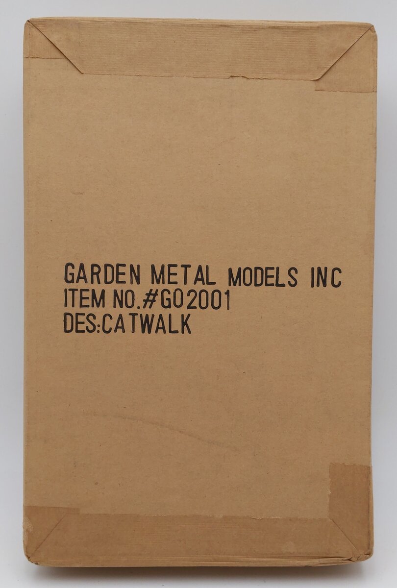 Garden Metal Models, Inc. G02001 G Scale Combination Bridge Ties/Catwalk MT/Box