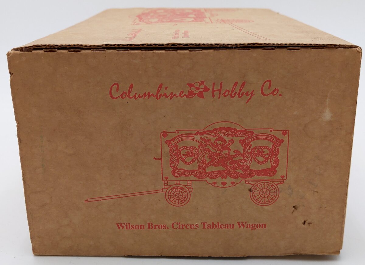 Columbine Hobby Co. G Scale Wilson Bros. Circus Tableau Wagon EX/Box