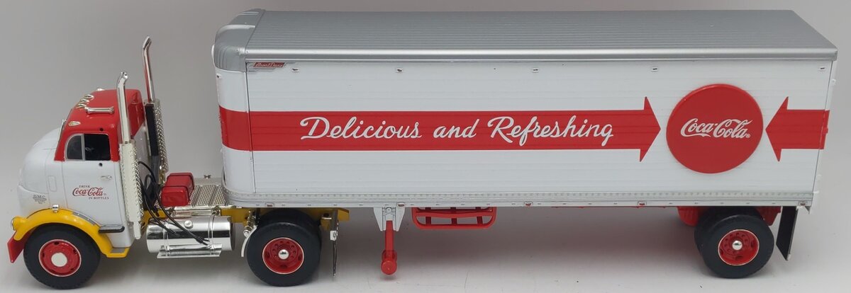Ertl H843 1:25 Coca-Cola Tractor Trailer EX