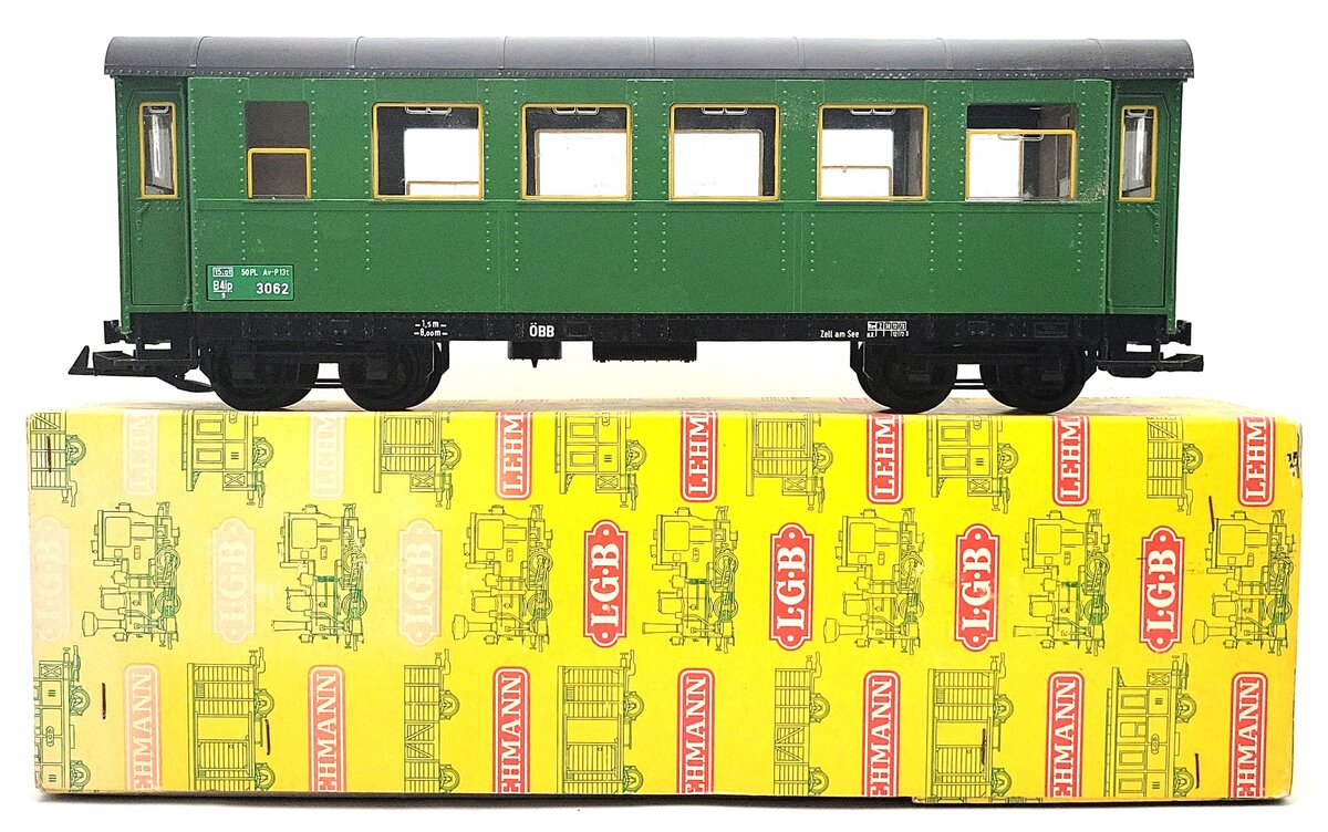 LGB 3062 G Scale Austrian Federal Railways Coach EX/Box