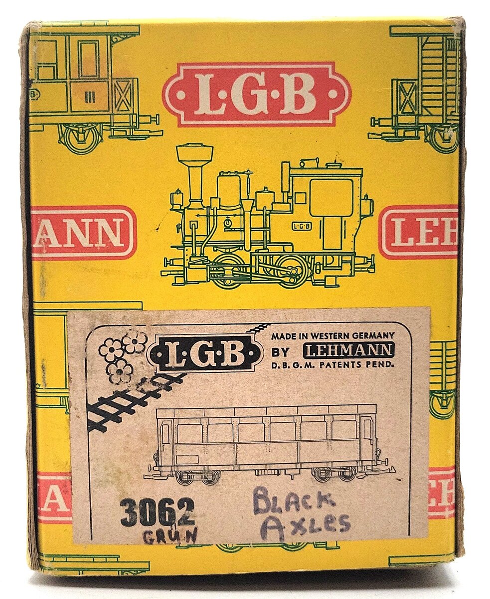 LGB 3062 G Scale Austrian Federal Railways Coach EX/Box