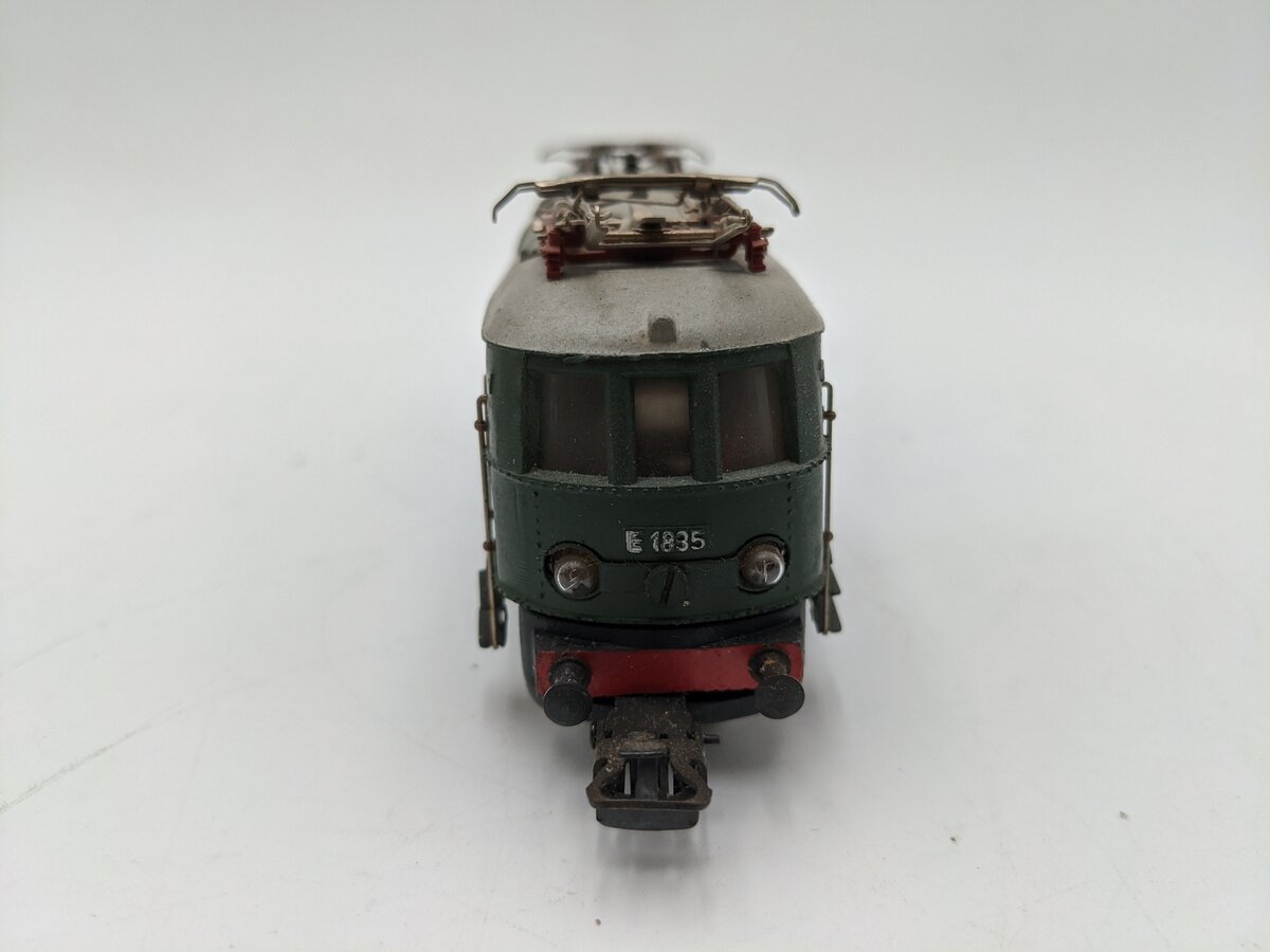 Marklin 3024 HO Scale Green Electric Locomotive #E1835 EX/Box