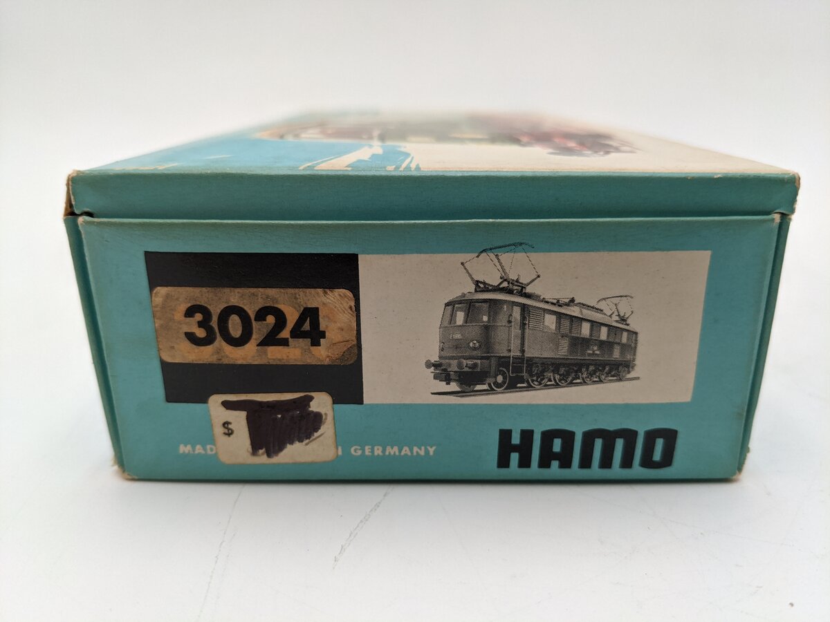 Marklin 3024 HO Scale Green Electric Locomotive #E1835 EX/Box
