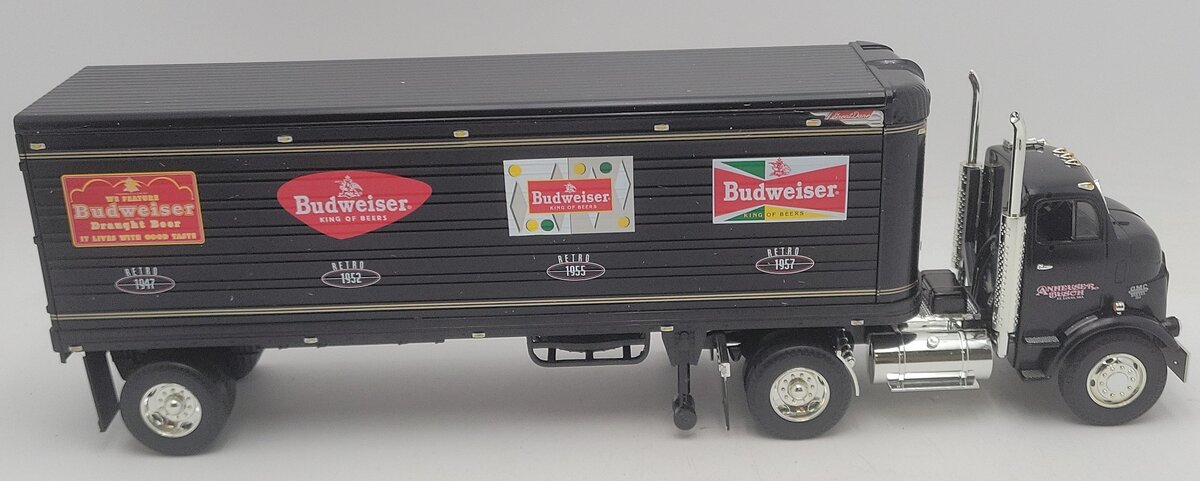Ertl 27170 1:25 1954 GMC Budweiser Series Tractor Trailer EX/Box