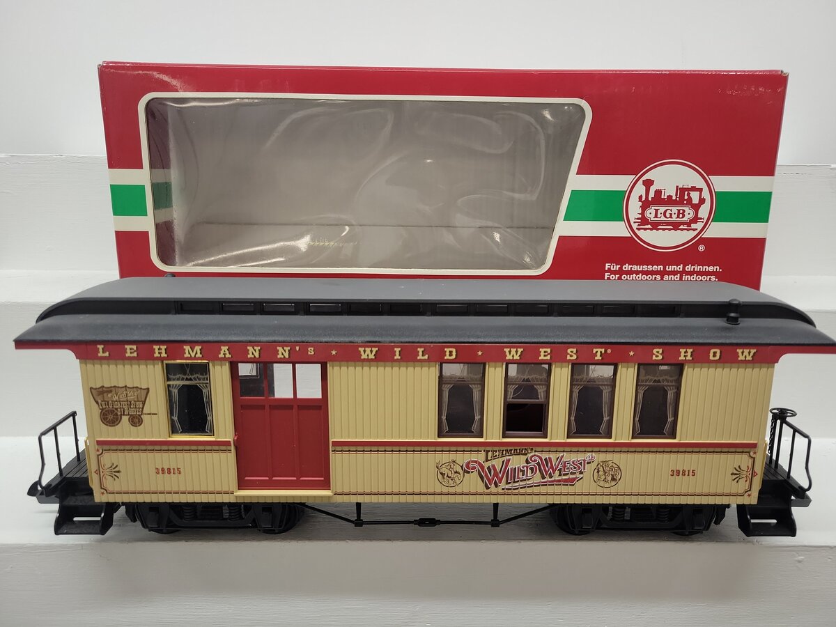 LGB 39805 Wild West Passenger Combine Car #39815 EX/Box