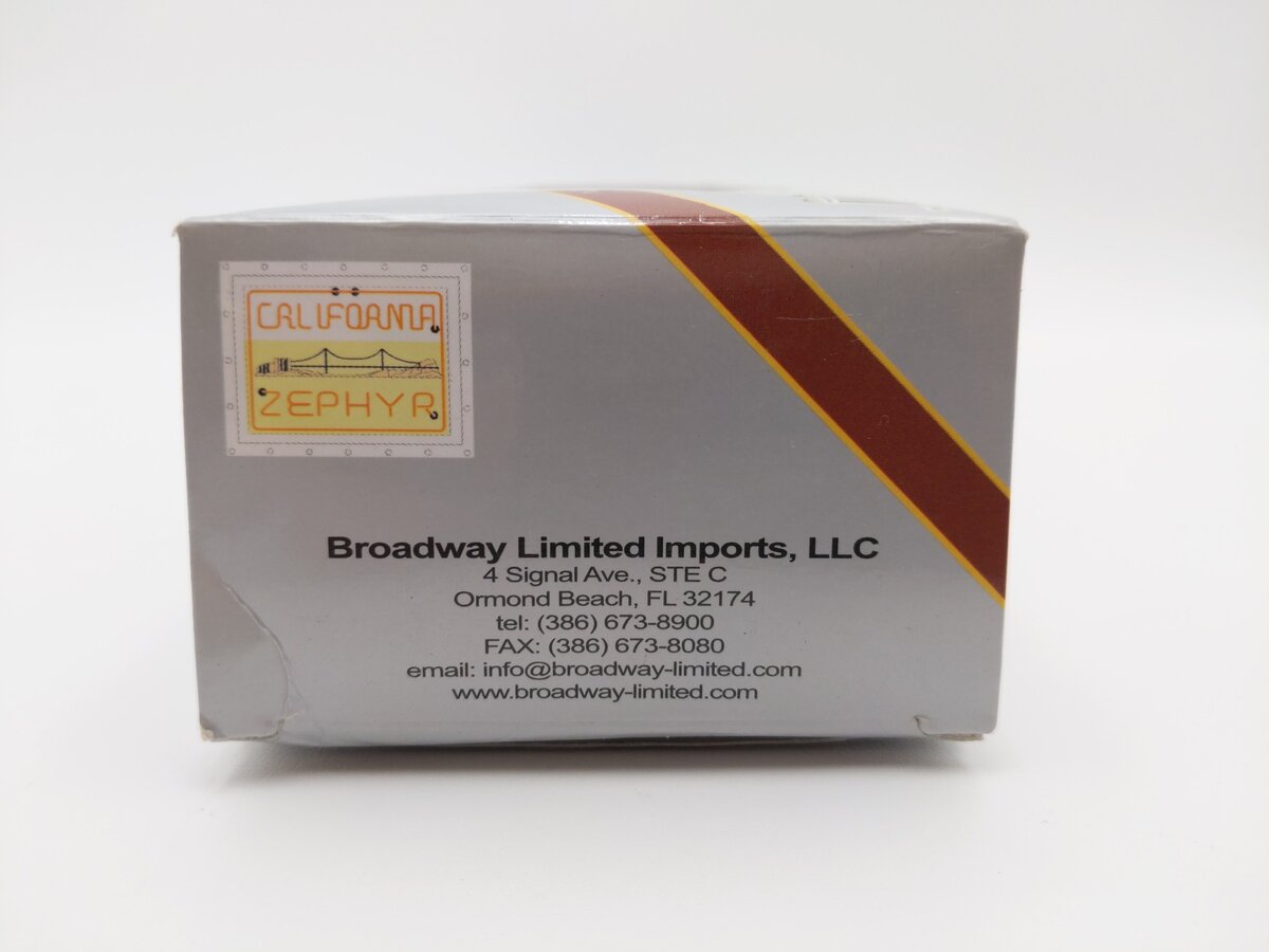 Broadway Limited 525 HO WP Cali Zephyr 