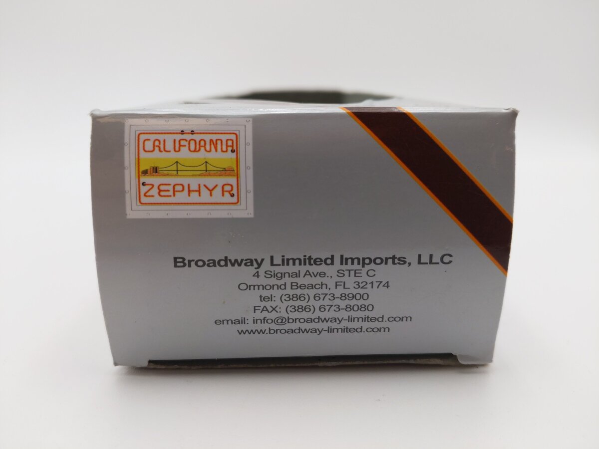 Broadway Limited 513 HO D&RGW 'Silver Antelope' Baggage Car #1100 EX/Box